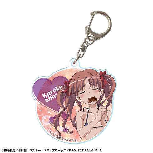 『とある科学の超電磁砲S』アクリルキーホルダー デザイン07(白井黒子/B)【202508再販】
